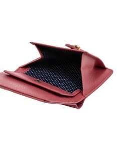 LANVIN en Bleu リュバン コンパクト二つ折り財布