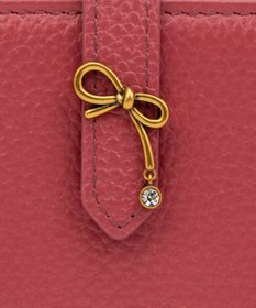 LANVIN en Bleu リュバン コンパクト二つ折り財布