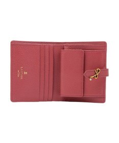 LANVIN en Bleu リュバン コンパクト二つ折り財布