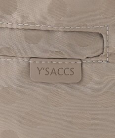 Y'SACCS ドットジャガードポーチ付きリュックサック