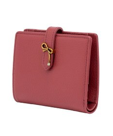 LANVIN en Bleu リュバン コンパクト二つ折り財布