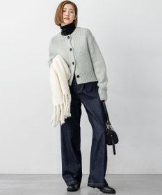 23区 L 【洗える】カラーミックス カーディガン