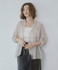WEGO 【2026年春夏新作】シアーシャツ