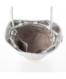 UNBILLION 【テレビ ドラマ着用アイテム】ペルケ perche / レザーメッシュ2wayバゲットバッグ