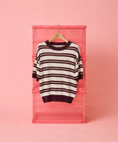 AMERICAN HOLIC 【PENNEY'S】レトロボーダー半袖ニット