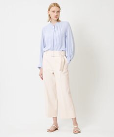 BEIGE， LAUREL / ワイドクロップドパンツ