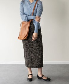 INTER-CHAUSSURES 【ANDREA CARDONE】ミディアムサイズレザートートバッグ