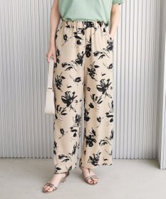 AMERICAN HOLIC 【WEB限定】アソートギャザー柄パンツ