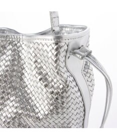 UNBILLION 【テレビ ドラマ着用アイテム】ペルケ perche / レザーメッシュ2wayバゲットバッグ