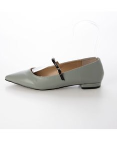 MODE ET JACOMO <carino>【レイン対応】配色ベルトメリージェーン