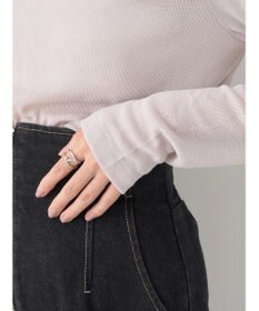 earth music&ecology シアーリブプルオーバー