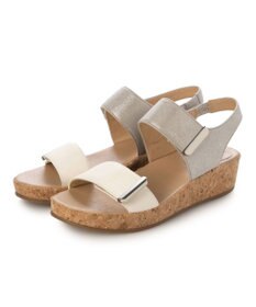 ing <ing>ダブルベルトウエッジサンダル