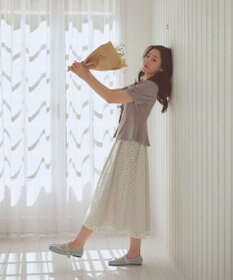 Feroux リボンブラウス ジャケット