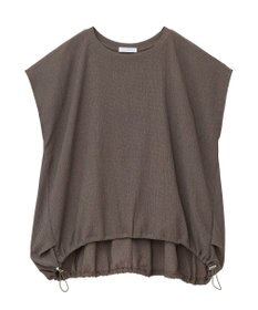 Green Parks 表面カット裾ドロストプルオーバー