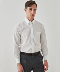 GOTAIRIKU 春夏向け【形態安定】SUMMERPREMIUMPLEATS_ボタンダウンカラー 長袖ドレスシャツ(25年春夏モデル)