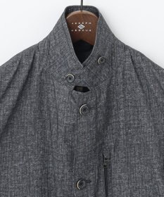 JOSEPH ABBOUD 【キングサイズ・軽量・撥水加工】メランジストレッチジャケットブルゾン