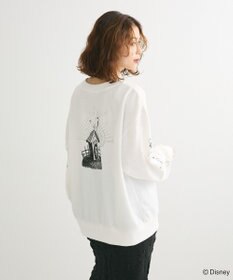 Green Parks ナイトメア／袖プリントミニ裏毛プルオーバー