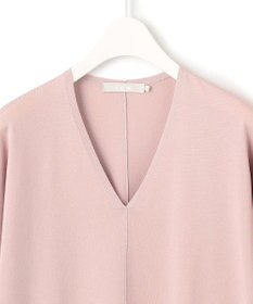 ICB L 【洗える】シンセティックハイゲージ Vネックニット