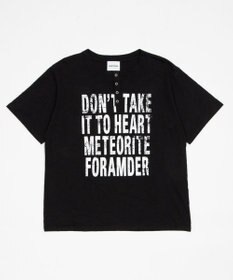 WEGO 【ユニセックス着用ITEM】ビッグロゴスラブヘンリーネックT（SS）