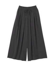YECCA VECCA 【セットアップ可能】シルキータックワイドパンツ