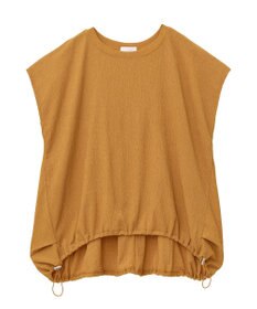 Green Parks 表面カット裾ドロストプルオーバー