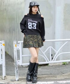 WEGO カモフラプリーツスカパン