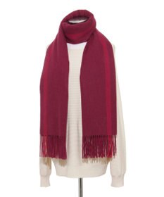 MOONBAT FURLA(フルラ）ウール100％ オンブレー カラーブロック ストール