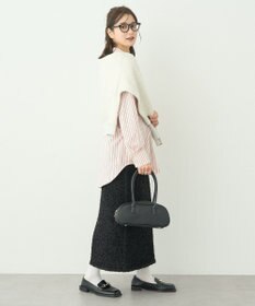 earth music&ecology サッカーストライプシャツ