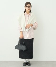 earth music&ecology サッカーストライプシャツ