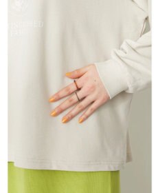 CRAFT STANDARD BOUTIQUE ミニ裏毛ロゴロンTee