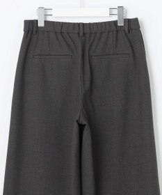 J.PRESS LADIES ジョーゼット裏起毛 ワイド パンツ