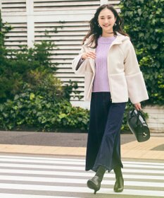 ANY SIS 【洗える】ケーブルAir ニット