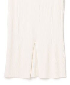 BEIGE， 【洗える】LAURA / Iラインリブスカート