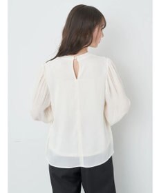 earth music&ecology マジョリカプリーツブラウス