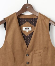 JOSEPH ABBOUD 【ストレッチ/スウェードタッチ/JAPANファブリック】コマ スウェード ベスト