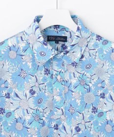 23区GOLF 【MEN】【キングサイズ/UVケア・吸水速乾】スプリングフラワー柄 半袖ポロシャツ