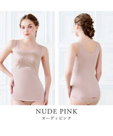 BRADELIS New York 【BRADELIS NewYork peace】ハッピーバストアップレーシーブラキャミソール23