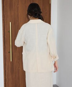 CRAFT STANDARD BOUTIQUE リネンライクオーバーサイズジャケット