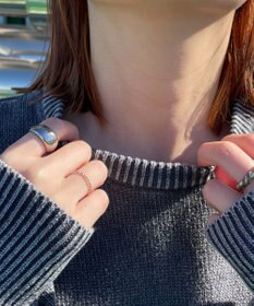 WEGO ヴィンテージウォッシュニットプルオーバー