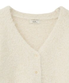 earth music&ecology ミックスカラーラメニットカーディガン