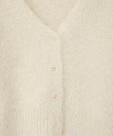 earth music&ecology ミックスカラーラメニットカーディガン