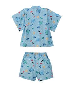 MIKI HOUSE HOT BISCUITS 【80-120cm】総柄 甚平スーツ