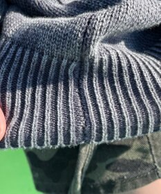 WEGO ヴィンテージウォッシュニットプルオーバー