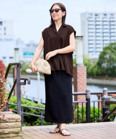 UNFILO L BEAUTY FORM JERSEY Light Iラインスカート