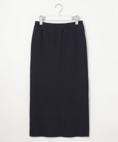 自由区 S 【洗える】リブストレッチタイト スカート