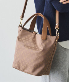 russet ナイロンジャガード2WAYミニトートバッグ(SF-260)