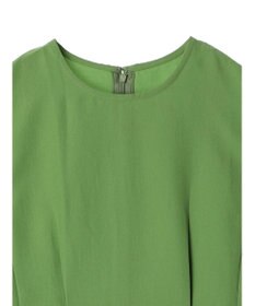 Green Parks AnriettMusee ノースリーブタックペプラムブラウス