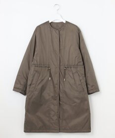 自由区 【洗える/リバーシブル】ブライトキルト リバーシブルコート