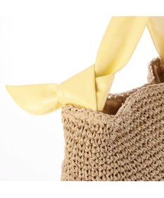 UNBILLION カシュカシュ cachecache / リボンハンドルクロッシェミニトート