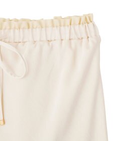 earth music&ecology サテンフリルマーメイドスカート